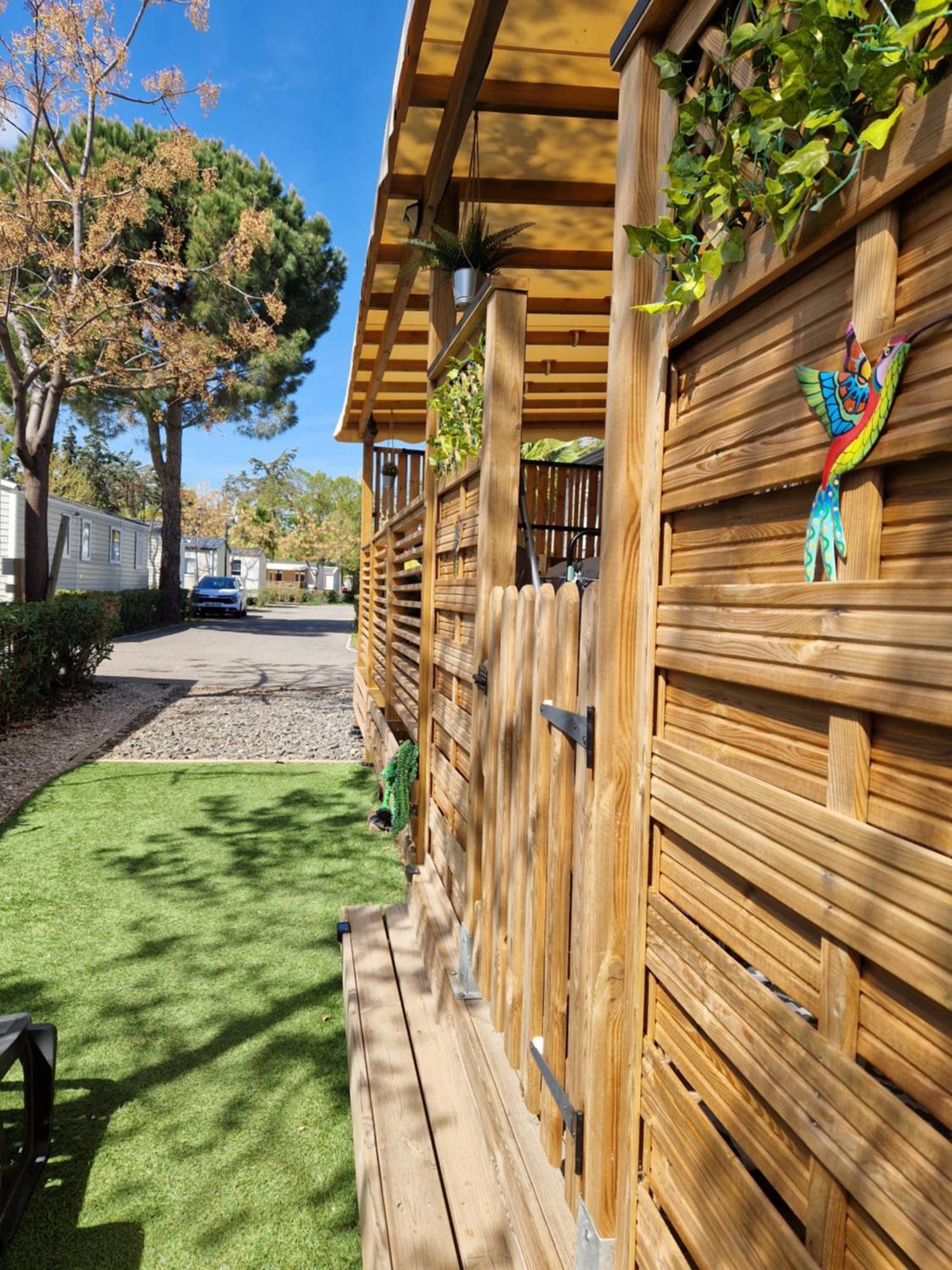 Camping La Carabasse Vias-Plage-T4 Climatise,Tout Confort, Emplacement Calme ! Ngoại thất bức ảnh